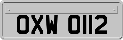 OXW0112