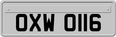 OXW0116