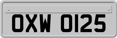 OXW0125