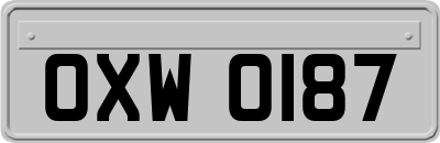 OXW0187