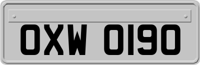 OXW0190
