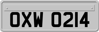 OXW0214