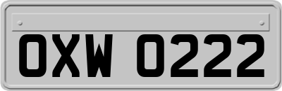 OXW0222