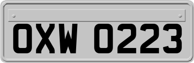 OXW0223