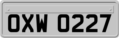 OXW0227