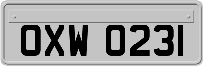 OXW0231