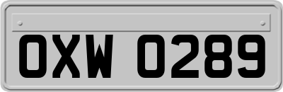 OXW0289