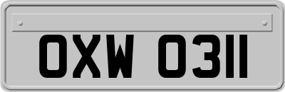OXW0311