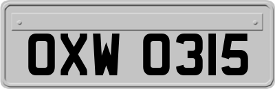 OXW0315