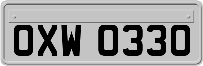 OXW0330