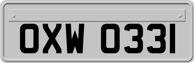 OXW0331