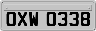 OXW0338