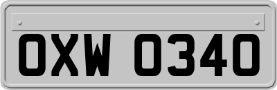 OXW0340