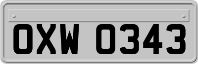 OXW0343