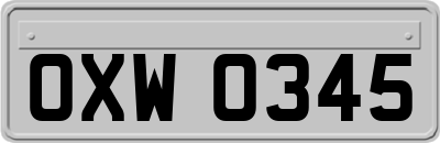 OXW0345