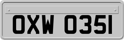OXW0351