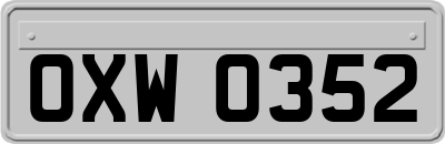 OXW0352