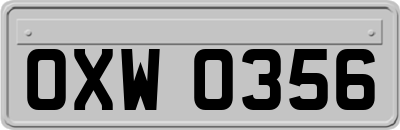 OXW0356