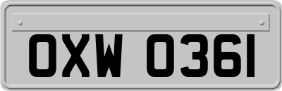 OXW0361