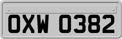 OXW0382