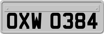 OXW0384