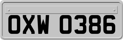OXW0386