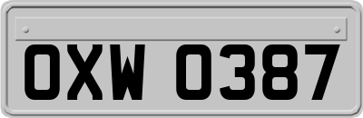 OXW0387