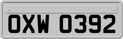 OXW0392