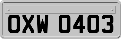 OXW0403