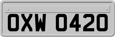OXW0420
