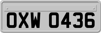 OXW0436