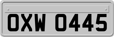 OXW0445