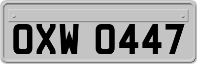 OXW0447