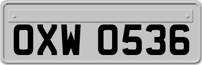 OXW0536