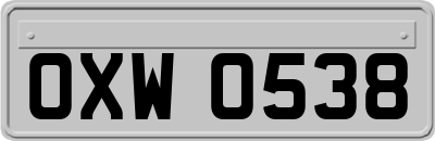 OXW0538
