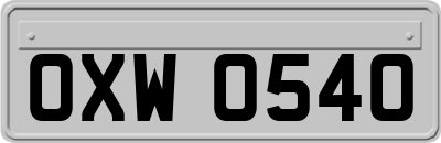 OXW0540