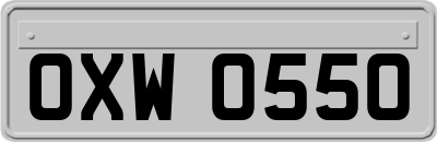 OXW0550