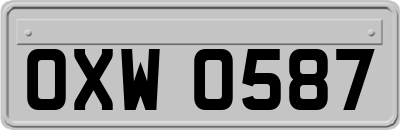 OXW0587