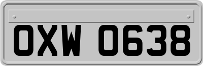 OXW0638