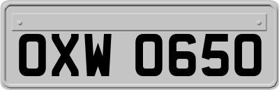 OXW0650