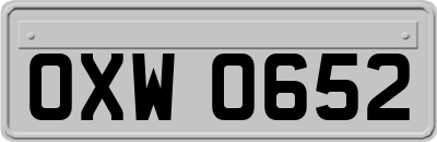 OXW0652