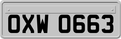OXW0663