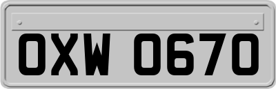 OXW0670