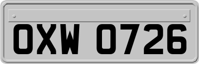 OXW0726