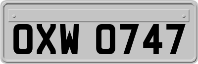 OXW0747