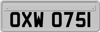 OXW0751