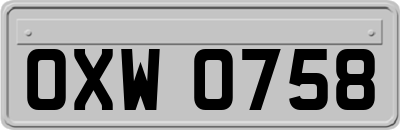 OXW0758