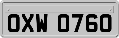 OXW0760