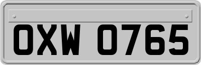 OXW0765
