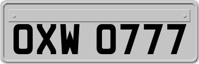 OXW0777